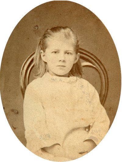 Lyubov Dostoyevskaya, filha do autor Fyodor Dostoevsky, década de 1870 de Unbekannt