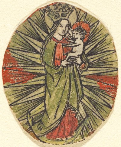 Madonna e Criança, c. 14501470. de Unbekannt
