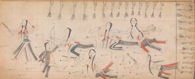 Maffet Ledger: Desenho, ca. 1874-81. de Unbekannt