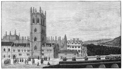 Magdalen College, Oxford, século XVII, 1894 de Unbekannt