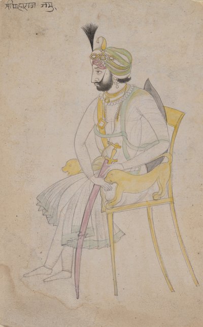 Maharaja Ranbir Singh, ca. 1860-80. de Unbekannt