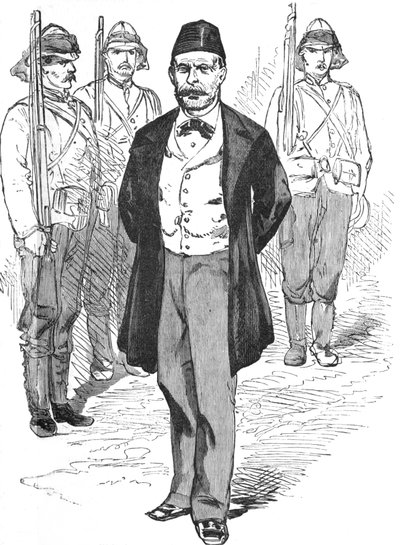 Mahmoud Fehmy, Chefe do Estado-Maior de Arabis, c1882 de Unbekannt