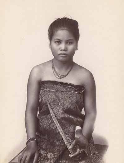Malay Woman em Java, 1860s-70s. de Unbekannt