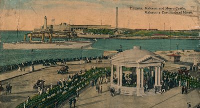 Castelo de Malecon e Morro, Havana, Cuba, c1920 de Unbekannt