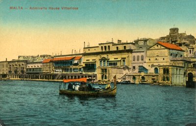 Malta - Admirality House Vittoriosa, c1918-c1939. de Unbekannt