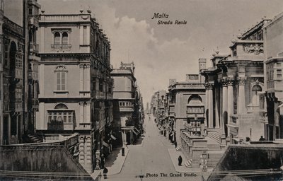 Malta - estrada real, c1900 de Unbekannt