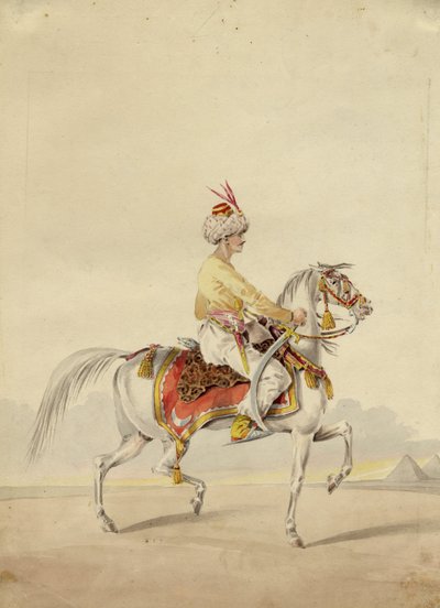 Mamluk a cavalo, ca 1825 de Unbekannt