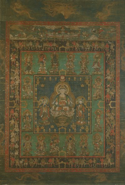 Mandala de Hannya Bosatsu, século XIV. de Unbekannt