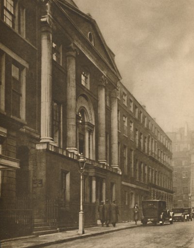 Mansão construída pelos irmãos Adam para a Royal Society of Arts, c1935. de Unbekannt