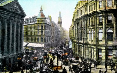 Mansion House e Cheapside, Londres, início do século XX de Unbekannt