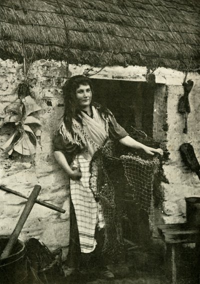 Filha de Manx Fishermans, 1901. de Unbekannt