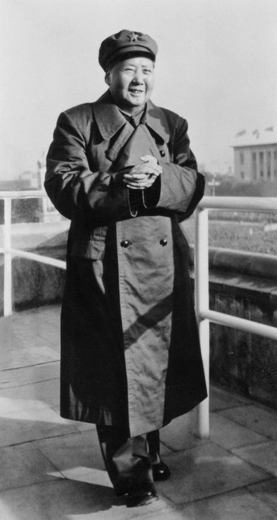 Mao Zedong, revolucionário e líder comunista chinês, c1960s de Unbekannt