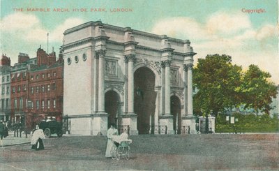 Arco de mármore, Hyde Park, Londres de Unbekannt