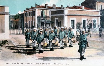 Banda, Legião Estrangeira Francesa, c1910 de Unbekannt
