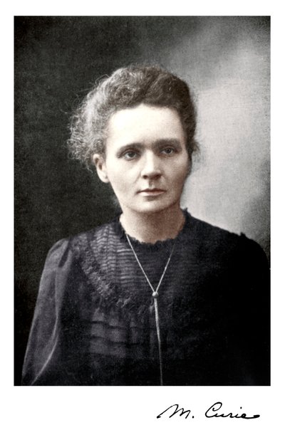 Marie Curie, físico francês de origem polonesa, 1917 de Unbekannt