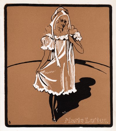 Marie Loftus 1857-1940, estrela do music hall escocês, final do século XIX de Unbekannt
