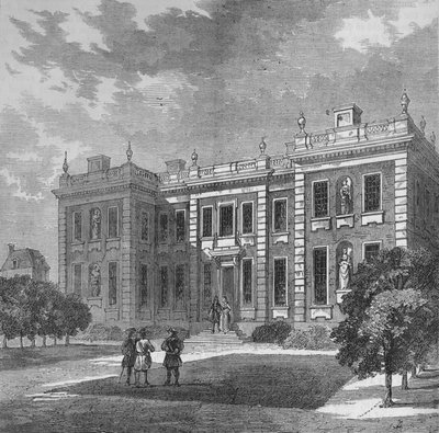 Marlborough House, Westminster, Londres, c1710 1878 de Unbekannt