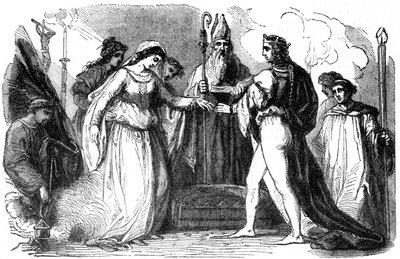 Casamento de Henrique I da Inglaterra e Matilda, 1100 de Unbekannt