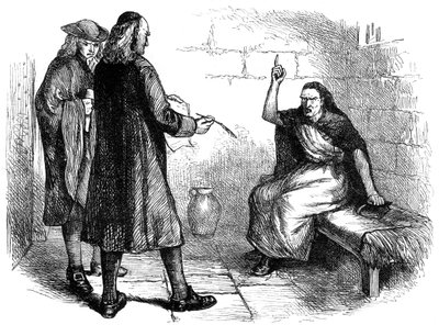 Martha Corey e seus promotores, Salem, Massachusetts, c1692 c1880 de Unbekannt