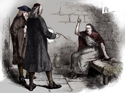 Martha Corey e seus promotores, Salem, Massachusetts, c1692 c1880 de Unbekannt