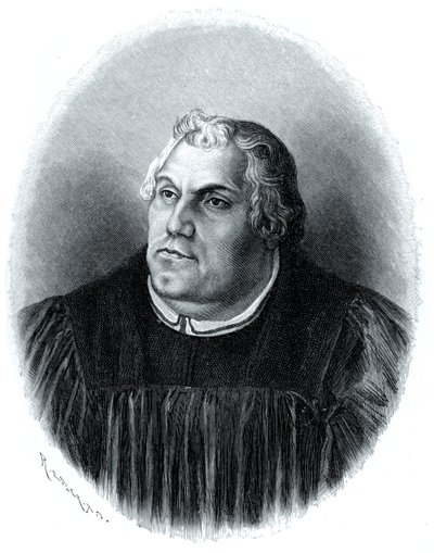 Martin Luther, reformador da igreja protestante, 1903 de Unbekannt
