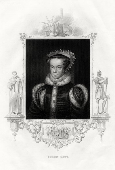 Mary I 1516-1558, também conhecida como Mary Tudor, 1860 de Unbekannt