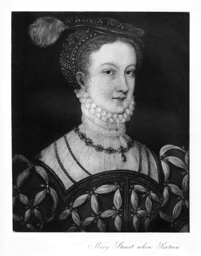 Mary Stuart aos dezesseis anos de 1907 de Unbekannt