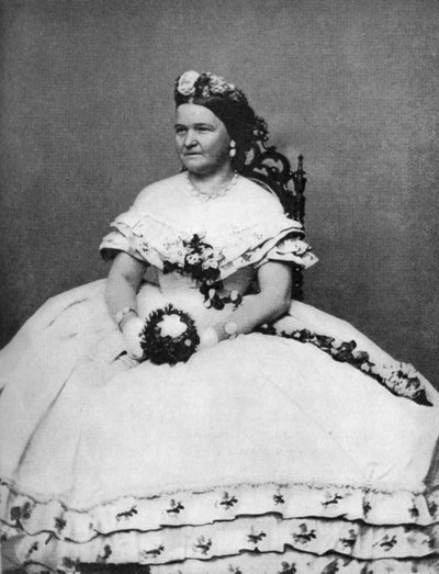Mary Todd Lincoln, esposa do Presidente Abraham Lincoln, c1860s, 1908 de Unbekannt