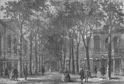 Marylebone Gardens, Westminster, Londres, 1870 1878 de Unbekannt