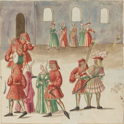 Máscara, c. 1515. de Unbekannt