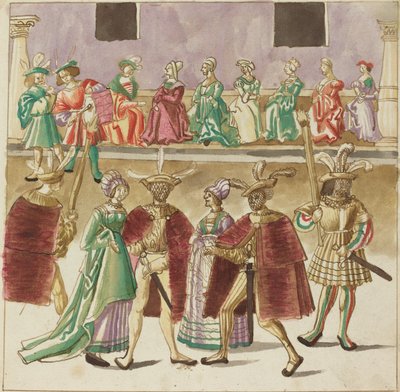Máscara, c. 1515. de Unbekannt
