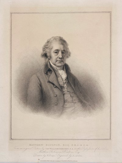 Matthew Boulton, engenheiro e industrialista inglês, c 1801 de Unbekannt