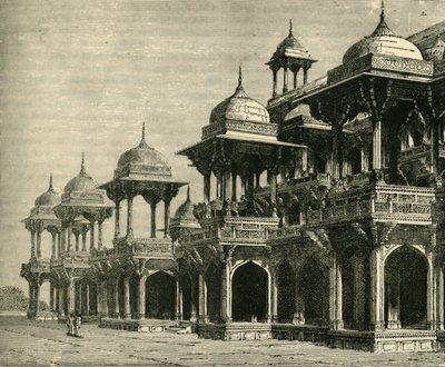 Mausoléu de Akbar, Secundra, 1890. de Unbekannt