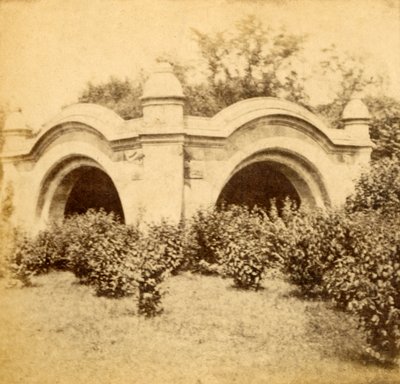 Arcos do porto do prado, parque da perspectiva, c1880s. de Unbekannt