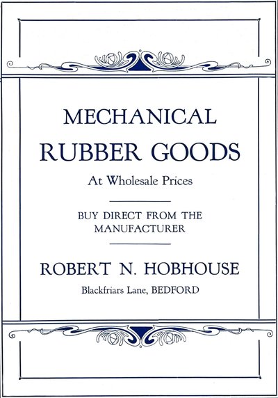Artigos mecânicos de borracha - Robert N. Hobhouse, 1916 de Unbekannt