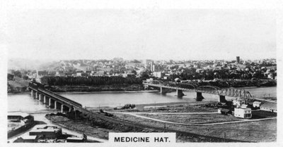 Medicine Hat, Alberta, Canadá, c1920s de Unbekannt