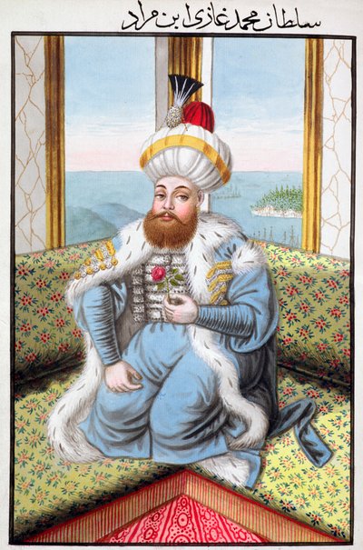 Mehmed II, imperador otomano, 1808 de Unbekannt