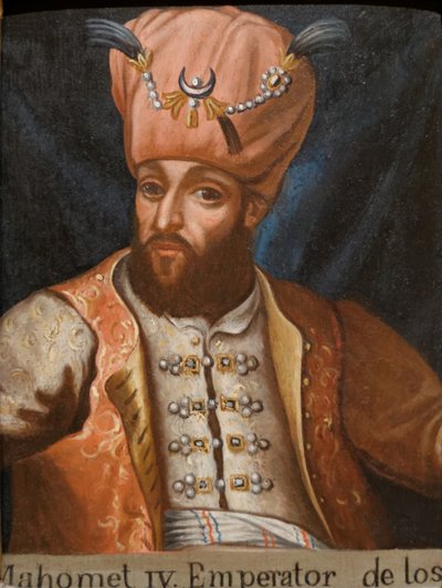 Mehmed IV 1642-1693, Sultão do Império Otomano, século XVII de Unbekannt