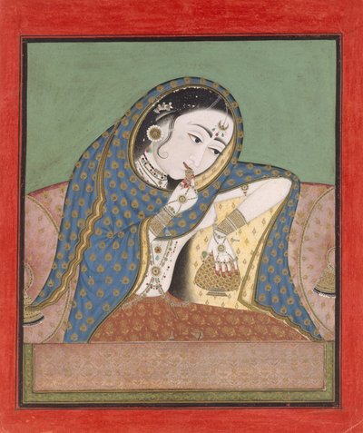 Melancolia Courtesan, ca. 1750 de Unbekannt