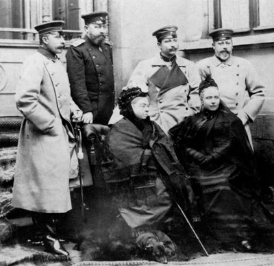 Membros da Família Real em Coburg, Alemanha, abril de 1894 1964 de Unbekannt