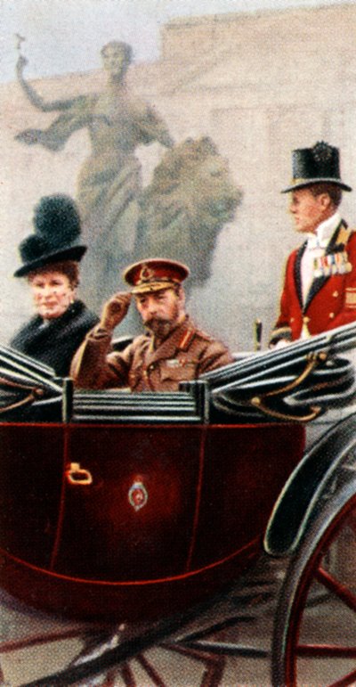 Serviço memorial a Lord Kitchener, 13 de junho de 1916. c1935 de Unbekannt