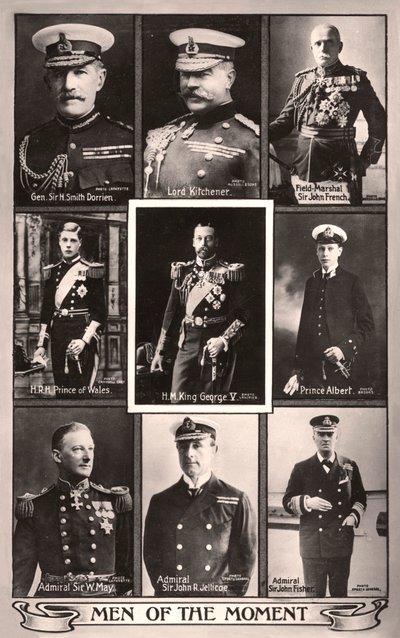 Homens do momento, início do século XX de Unbekannt