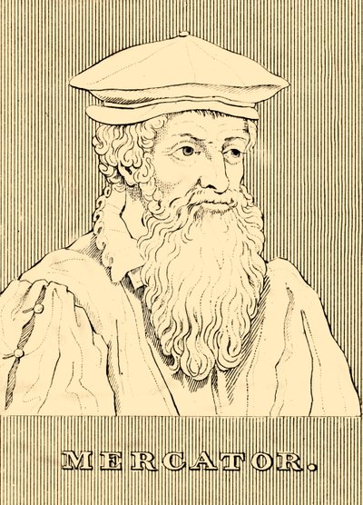 Mercator, 1512-1594, 1830. de Unbekannt