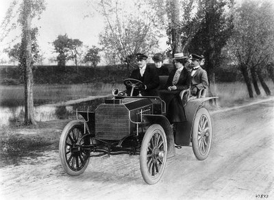 Carro de motor mercedes 35 cv, 1901 de Unbekannt