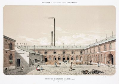 Metais, Zinco Zinco funciona, St Leonard, Liège, Bélgica de Unbekannt