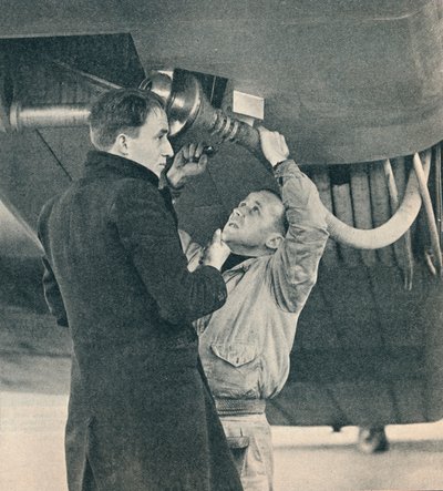 Método de reabastecimento de aeronaves desenvolvido por Sir Alan Cobham, c1936 c1937 de Unbekannt
