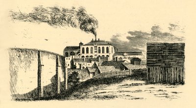 A Meuxs Brewhouse construiu cerca de 1796, 1808, 1925. de Unbekannt