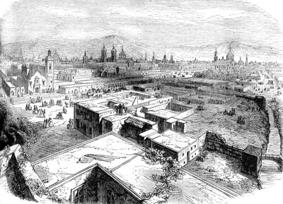 Cidade do México, México, meados do século XIX c1880 de Unbekannt