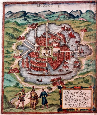 Cidade do México no início do século XVI de Unbekannt