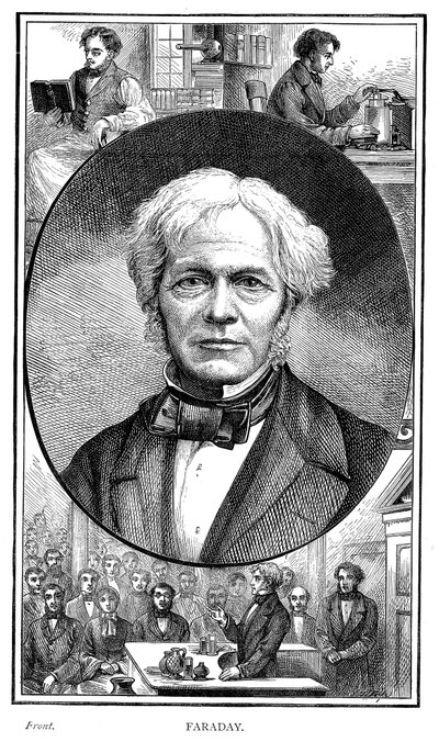 Michael Faraday, físico e químico britânico, 1881 de Unbekannt